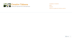 Desktop Screenshot of creativetalanoa.com